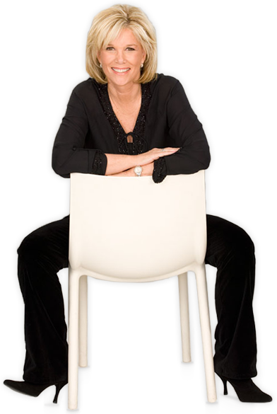 Joan on chair